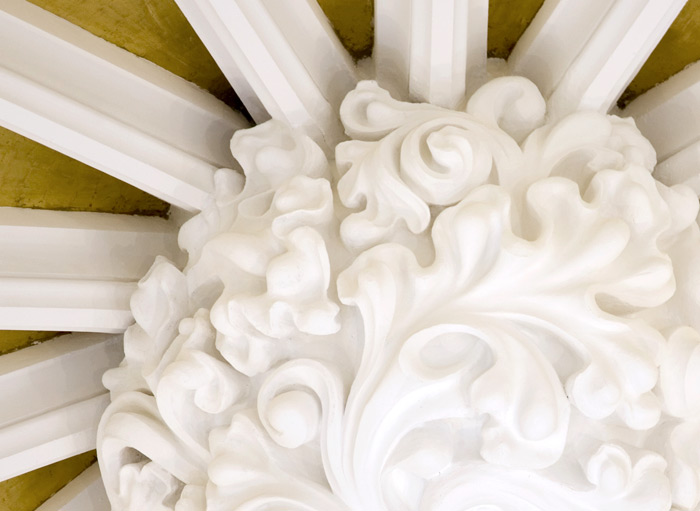 Détails du centre du dôme